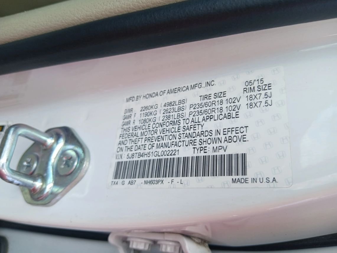 2016 Acura RDX Sport Utility 4D Maitland FL