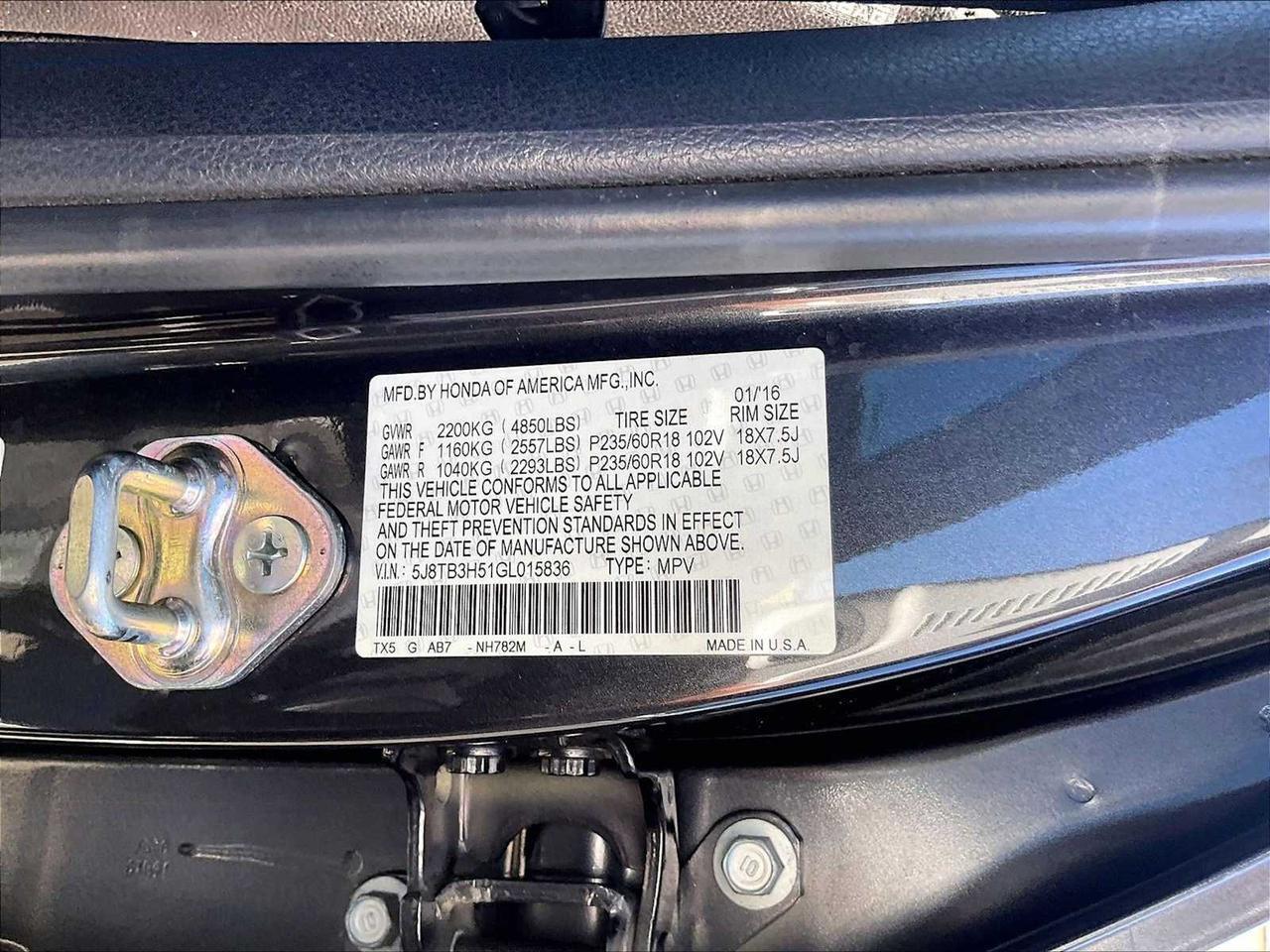 2016 Acura RDX Tech Pkg Roseville CA