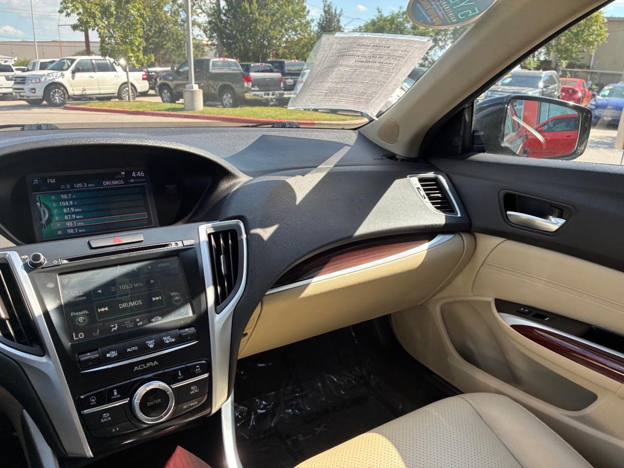2016 Acura TLX 9-Spd AT w/Technolog Austin TX