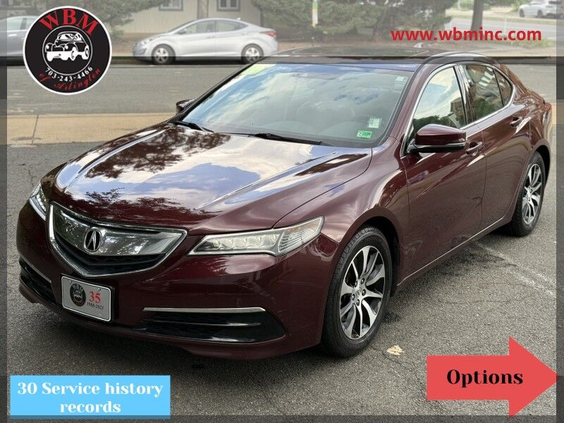 2016 Acura TLX FWD with Technology Package