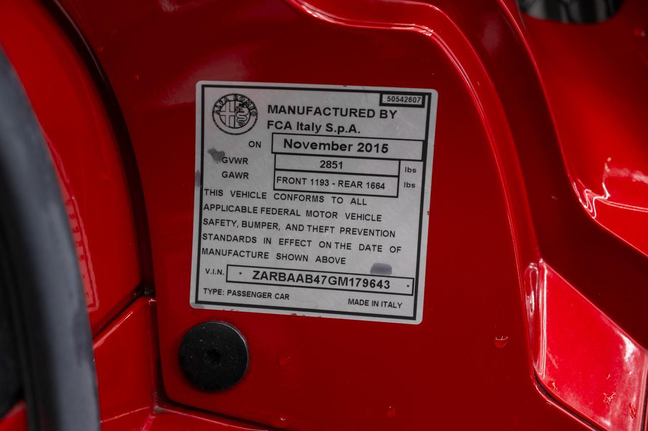 2016 Alfa Romeo 4C Base Miami FL