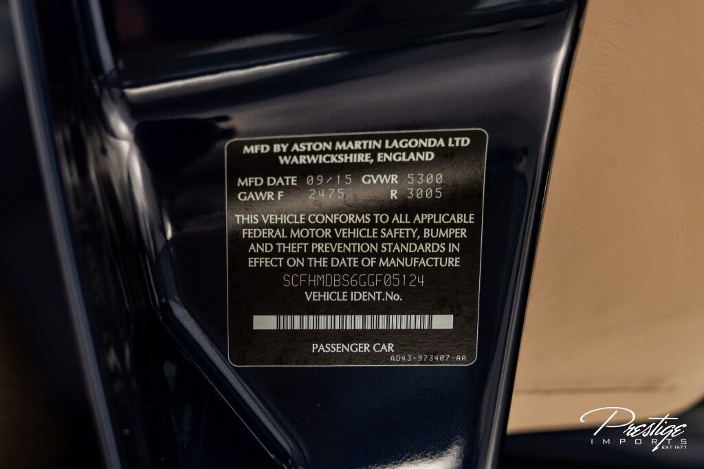 2016 Aston Martin Rapide S North Miami Beach FL