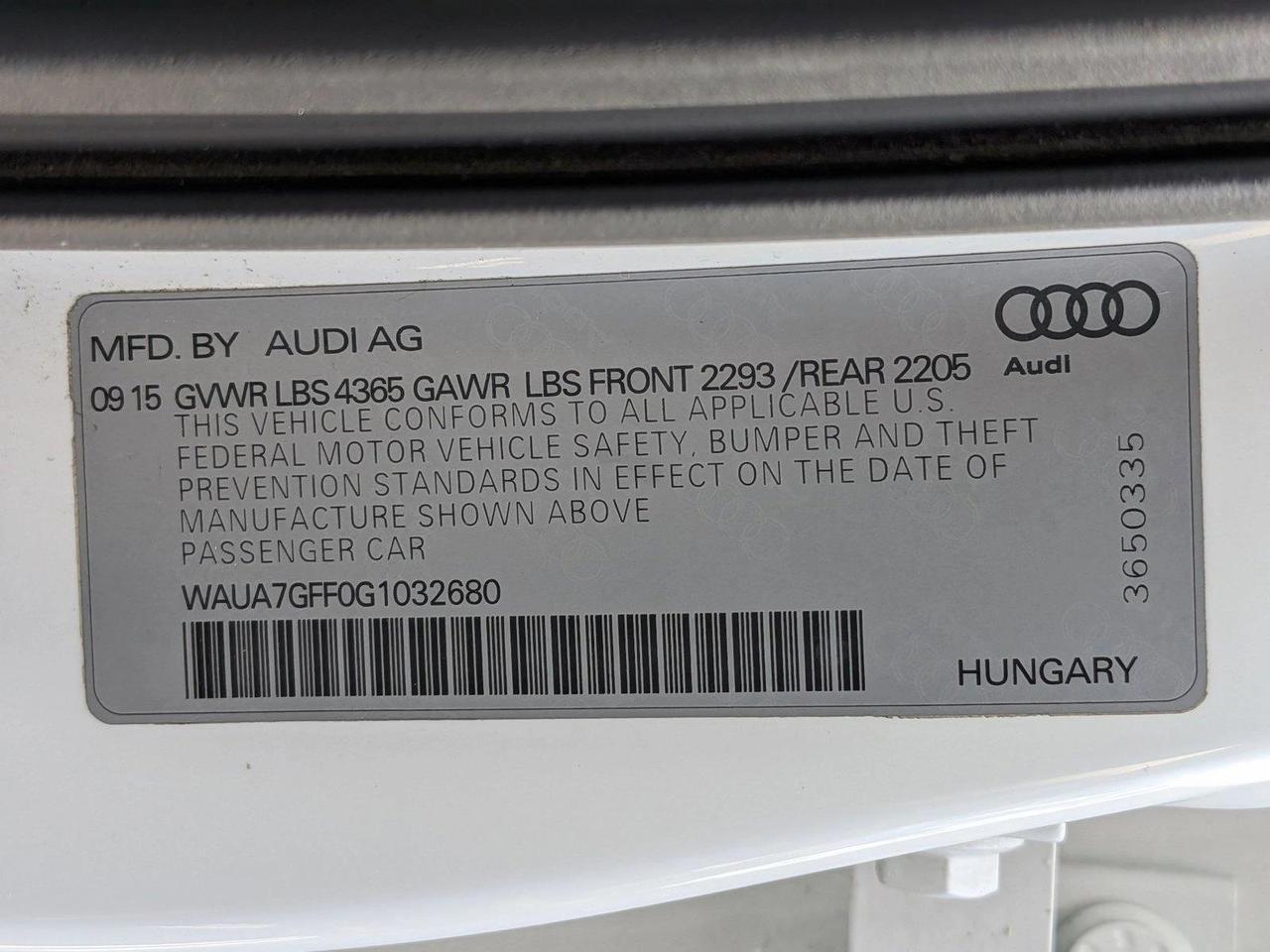 2016 Audi A3 1.8T Premium Roseville CA