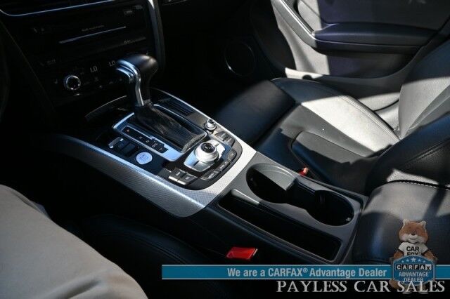 2016 Audi A4 Premium Plus / AWD / Technology & Sport Plus Pkg / Power & Heated Leather Seats / Navigation / Sunroof / Bang & Olusen Speakers / Blind Spot Alert / Bluetooth / Back Up Camera / Rear Parking Sensors / 30MPG Anchorage AK