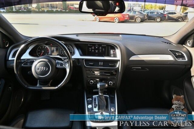 2016 Audi A4 Premium Plus / AWD / Technology & Sport Plus Pkg / Power & Heated Leather Seats / Navigation / Sunroof / Bang & Olusen Speakers / Blind Spot Alert / Bluetooth / Back Up Camera / Rear Parking Sensors / 30MPG Anchorage AK