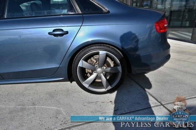 2016 Audi A4 Premium Plus / AWD / Technology & Sport Plus Pkg / Power & Heated Leather Seats / Navigation / Sunroof / Bang & Olusen Speakers / Blind Spot Alert / Bluetooth / Back Up Camera / Rear Parking Sensors / 30MPG Anchorage AK