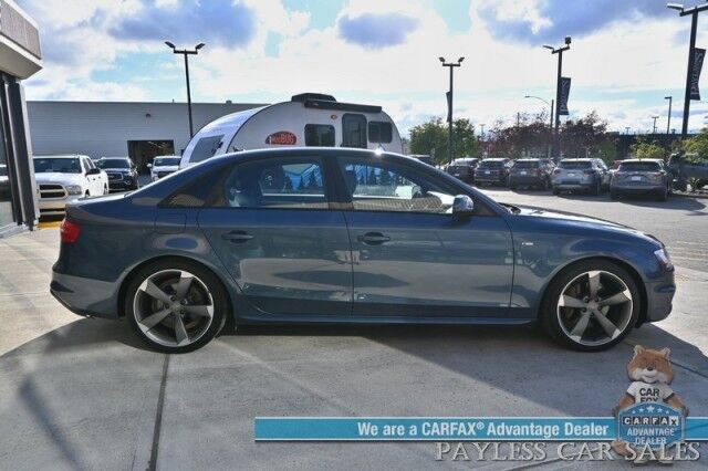 2016 Audi A4 Premium Plus / AWD / Technology & Sport Plus Pkg / Power & Heated Leather Seats / Navigation / Sunroof / Bang & Olusen Speakers / Blind Spot Alert / Bluetooth / Back Up Camera / Rear Parking Sensors / 30MPG Anchorage AK