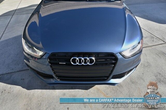 2016 Audi A4 Premium Plus / AWD / Technology & Sport Plus Pkg / Power & Heated Leather Seats / Navigation / Sunroof / Bang & Olusen Speakers / Blind Spot Alert / Bluetooth / Back Up Camera / Rear Parking Sensors / 30MPG Anchorage AK