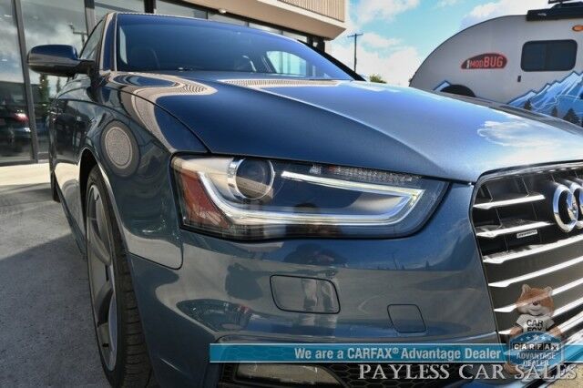 2016 Audi A4 Premium Plus / AWD / Technology & Sport Plus Pkg / Power & Heated Leather Seats / Navigation / Sunroof / Bang & Olusen Speakers / Blind Spot Alert / Bluetooth / Back Up Camera / Rear Parking Sensors / 30MPG Anchorage AK