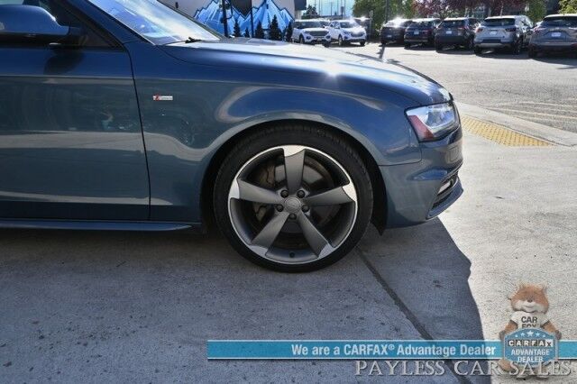 2016 Audi A4 Premium Plus / AWD / Technology & Sport Plus Pkg / Power & Heated Leather Seats / Navigation / Sunroof / Bang & Olusen Speakers / Blind Spot Alert / Bluetooth / Back Up Camera / Rear Parking Sensors / 30MPG Anchorage AK