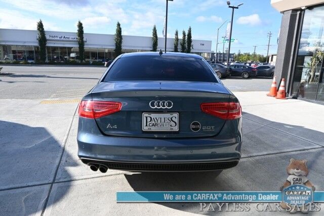 2016 Audi A4 Premium Plus / AWD / Technology & Sport Plus Pkg / Power & Heated Leather Seats / Navigation / Sunroof / Bang & Olusen Speakers / Blind Spot Alert / Bluetooth / Back Up Camera / Rear Parking Sensors / 30MPG Anchorage AK