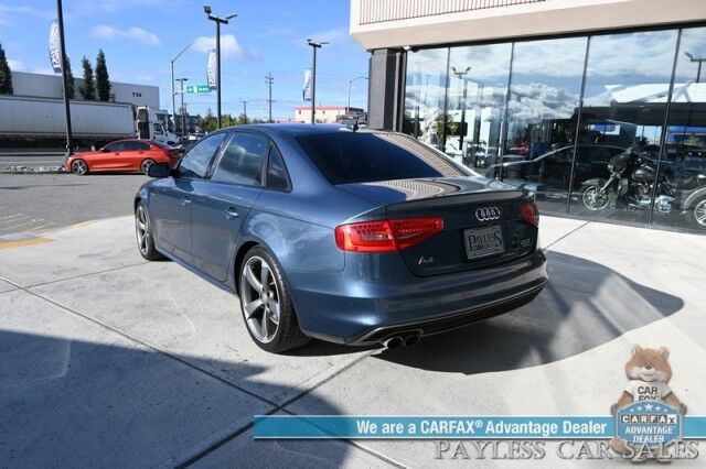 2016 Audi A4 Premium Plus / AWD / Technology & Sport Plus Pkg / Power & Heated Leather Seats / Navigation / Sunroof / Bang & Olusen Speakers / Blind Spot Alert / Bluetooth / Back Up Camera / Rear Parking Sensors / 30MPG Anchorage AK