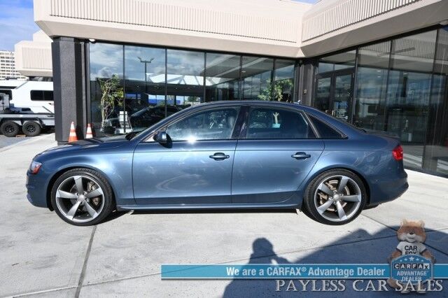 2016 Audi A4 Premium Plus / AWD / Technology & Sport Plus Pkg / Power & Heated Leather Seats / Navigation / Sunroof / Bang & Olusen Speakers / Blind Spot Alert / Bluetooth / Back Up Camera / Rear Parking Sensors / 30MPG Anchorage AK