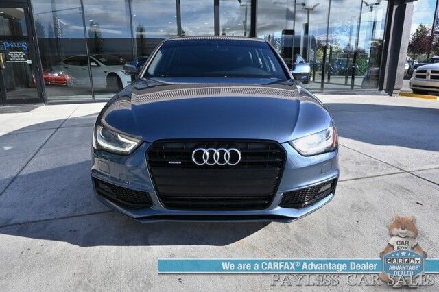 2016 Audi A4 Premium Plus / AWD / Technology & Sport Plus Pkg / Power & Heated Leather Seats / Navigation / Sunroof / Bang & Olusen Speakers / Blind Spot Alert / Bluetooth / Back Up Camera / Rear Parking Sensors / 30MPG Anchorage AK