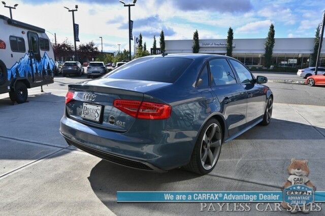 2016 Audi A4 Premium Plus / AWD / Technology & Sport Plus Pkg / Power & Heated Leather Seats / Navigation / Sunroof / Bang & Olusen Speakers / Blind Spot Alert / Bluetooth / Back Up Camera / Rear Parking Sensors / 30MPG Anchorage AK