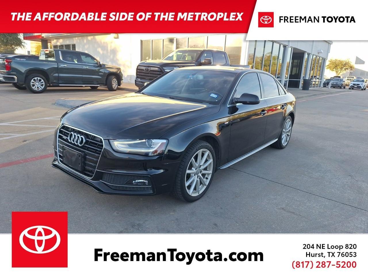 2016 Audi A4 Premium Plus Hurst TX