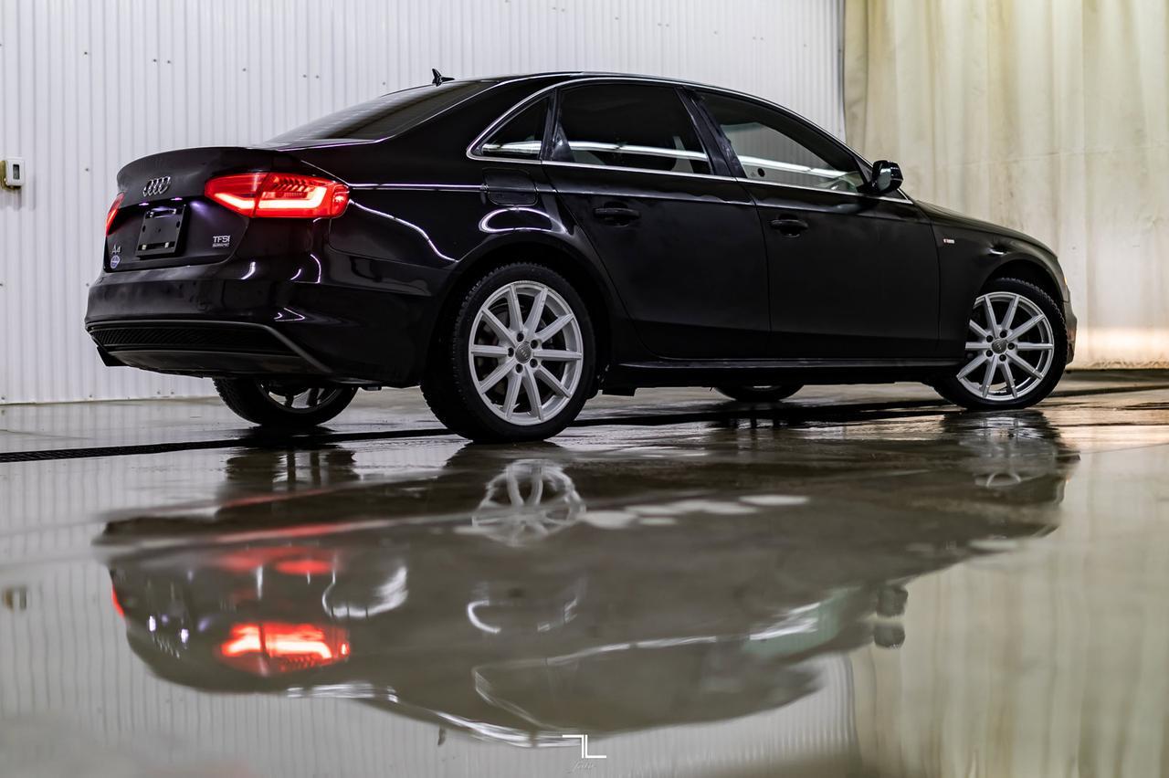 2016 Audi A4 Quattro Progressiv Plus S-Line Leather Roof Nav Red Deer AB