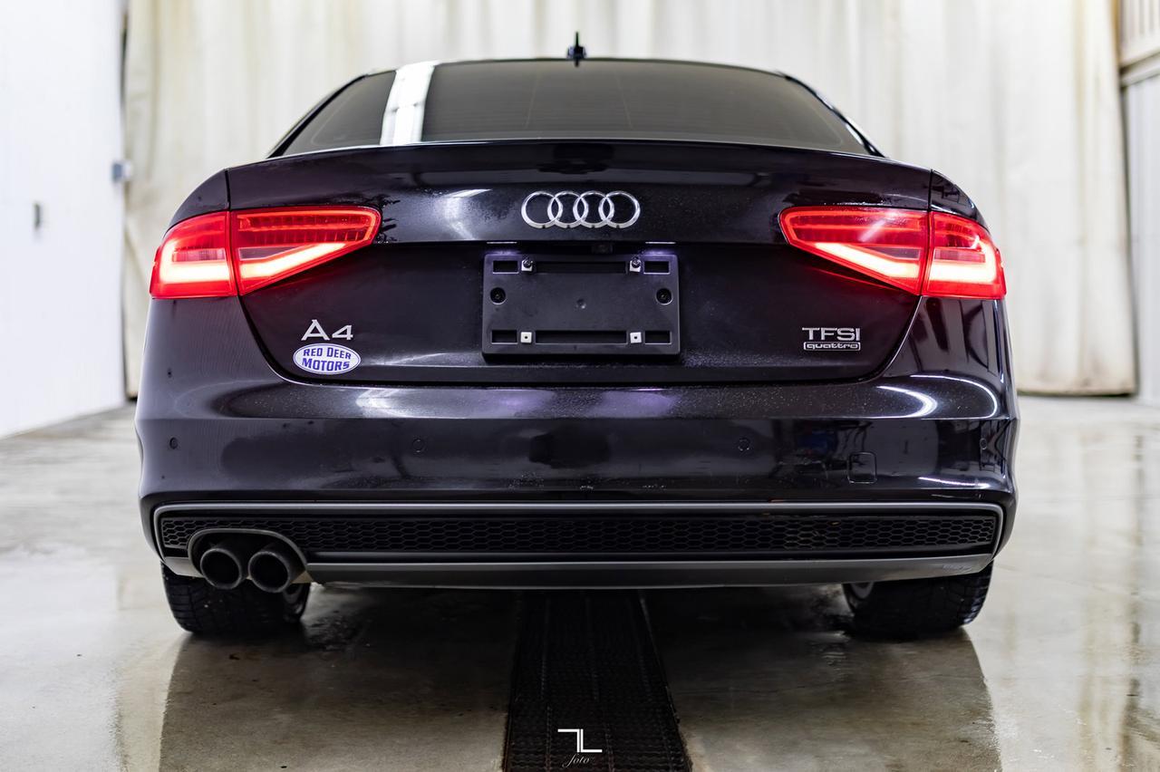 2016 Audi A4 Quattro Progressiv Plus S-Line Leather Roof Nav Red Deer AB