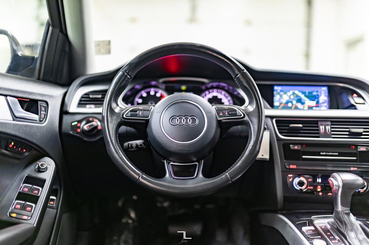 2016 Audi A4 Quattro Progressiv Plus S-Line Leather Roof Nav Red Deer AB