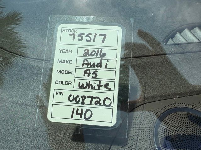 2016 Audi A5 2.0T Premium Plus Jacksonville FL