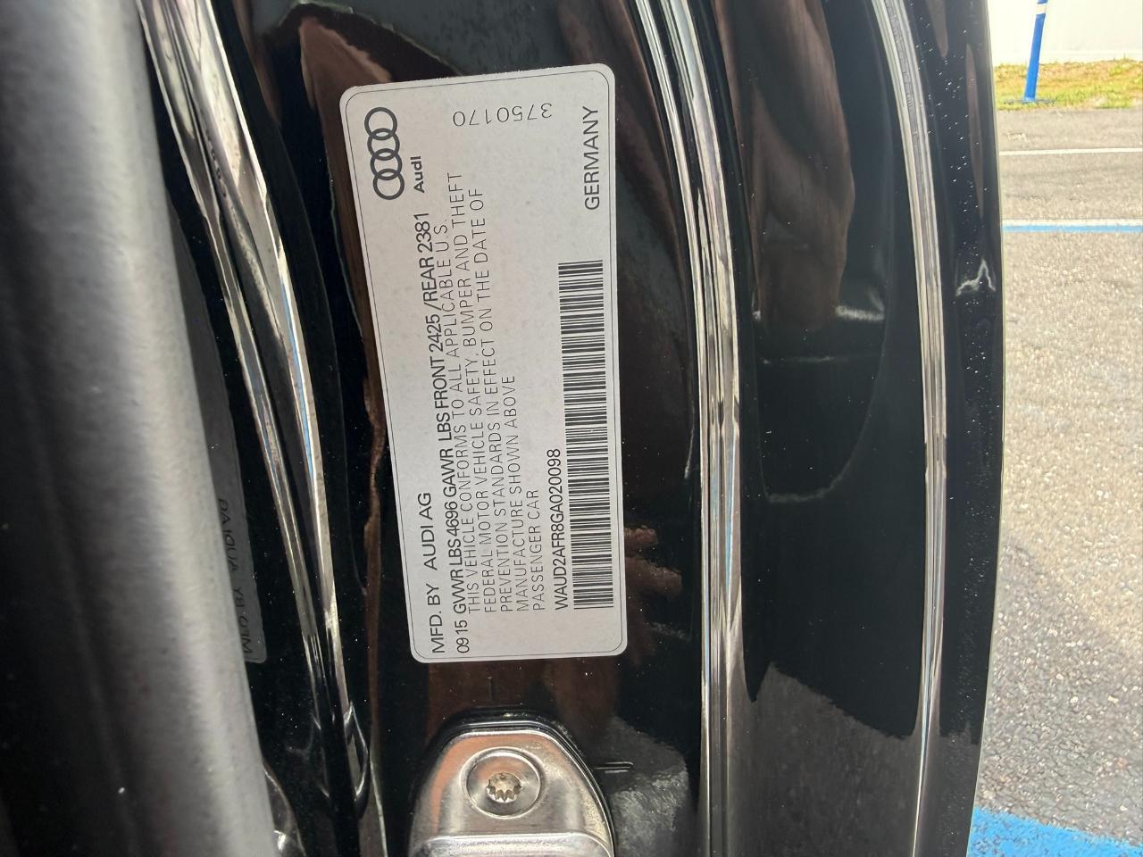 2016 Audi A5 2dr Cpe Auto Premium Jacksonville FL