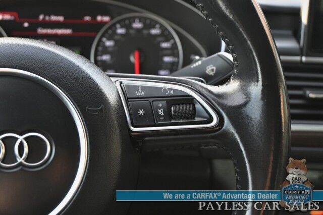 2016 Audi A6 2.0T Premium Plus / AWD / S Line & Warm Weather Pkg / Power Heated Leather Seats / Navigation / Bose Speakers / Sunroof / Blind Spot Alert / Bluetooth / USB Input / Back Up Camera / Keyless Entry & Start Anchorage AK