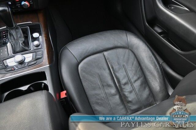 2016 Audi A6 2.0T Premium Plus / AWD / S Line & Warm Weather Pkg / Power Heated Leather Seats / Navigation / Bose Speakers / Sunroof / Blind Spot Alert / Bluetooth / USB Input / Back Up Camera / Keyless Entry & Start Anchorage AK