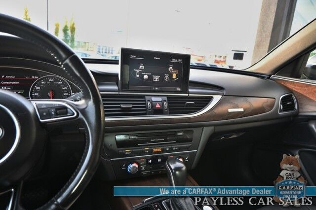 2016 Audi A6 2.0T Premium Plus / AWD / S Line & Warm Weather Pkg / Power Heated Leather Seats / Navigation / Bose Speakers / Sunroof / Blind Spot Alert / Bluetooth / USB Input / Back Up Camera / Keyless Entry & Start Anchorage AK
