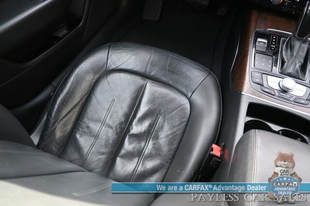 2016 Audi A6 2.0T Premium Plus / AWD / S Line & Warm Weather Pkg / Power Heated Leather Seats / Navigation / Bose Speakers / Sunroof / Blind Spot Alert / Bluetooth / USB Input / Back Up Camera / Keyless Entry & Start Anchorage AK