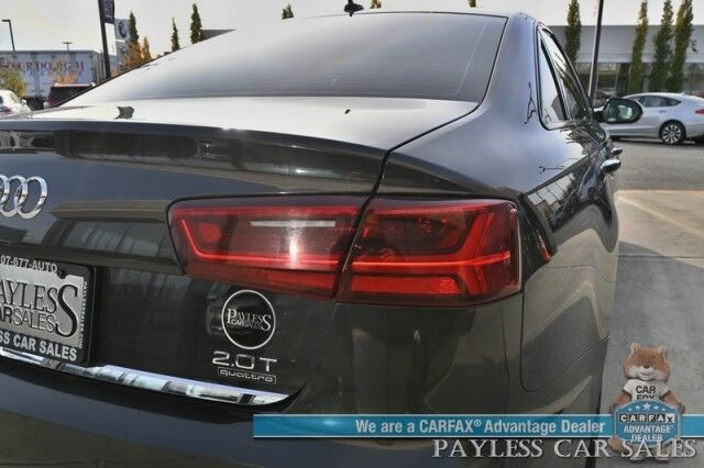 2016 Audi A6 2.0T Premium Plus / AWD / S Line & Warm Weather Pkg / Power Heated Leather Seats / Navigation / Bose Speakers / Sunroof / Blind Spot Alert / Bluetooth / USB Input / Back Up Camera / Keyless Entry & Start Anchorage AK