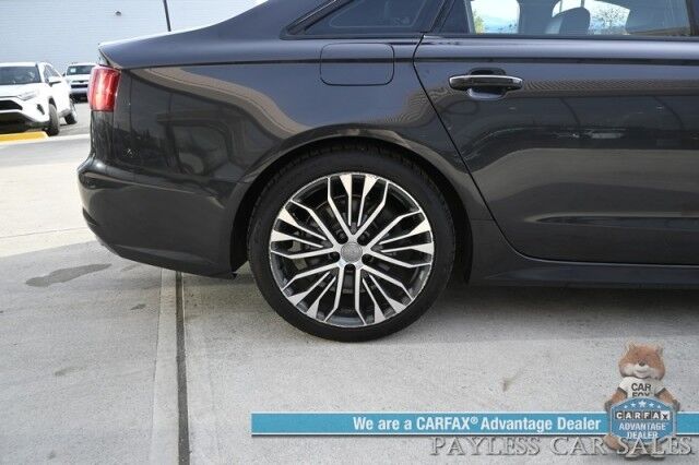 2016 Audi A6 2.0T Premium Plus / AWD / S Line & Warm Weather Pkg / Power Heated Leather Seats / Navigation / Bose Speakers / Sunroof / Blind Spot Alert / Bluetooth / USB Input / Back Up Camera / Keyless Entry & Start Anchorage AK
