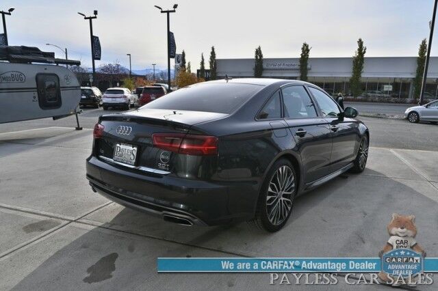 2016 Audi A6 2.0T Premium Plus / AWD / S Line & Warm Weather Pkg / Power Heated Leather Seats / Navigation / Bose Speakers / Sunroof / Blind Spot Alert / Bluetooth / USB Input / Back Up Camera / Keyless Entry & Start Anchorage AK
