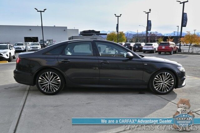 2016 Audi A6 2.0T Premium Plus / AWD / S Line & Warm Weather Pkg / Power Heated Leather Seats / Navigation / Bose Speakers / Sunroof / Blind Spot Alert / Bluetooth / USB Input / Back Up Camera / Keyless Entry & Start Anchorage AK