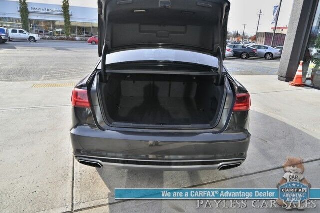 2016 Audi A6 2.0T Premium Plus / AWD / S Line & Warm Weather Pkg / Power Heated Leather Seats / Navigation / Bose Speakers / Sunroof / Blind Spot Alert / Bluetooth / USB Input / Back Up Camera / Keyless Entry & Start Anchorage AK