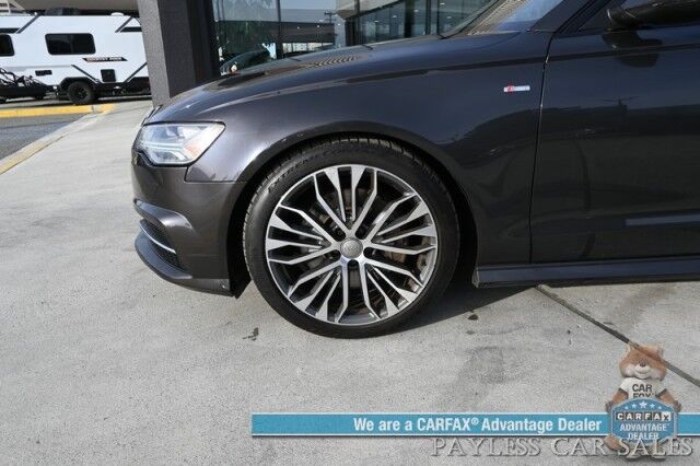 2016 Audi A6 2.0T Premium Plus / AWD / S Line & Warm Weather Pkg / Power Heated Leather Seats / Navigation / Bose Speakers / Sunroof / Blind Spot Alert / Bluetooth / USB Input / Back Up Camera / Keyless Entry & Start Anchorage AK