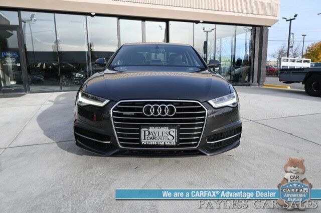 2016 Audi A6 2.0T Premium Plus / AWD / S Line & Warm Weather Pkg / Power Heated Leather Seats / Navigation / Bose Speakers / Sunroof / Blind Spot Alert / Bluetooth / USB Input / Back Up Camera / Keyless Entry & Start Anchorage AK