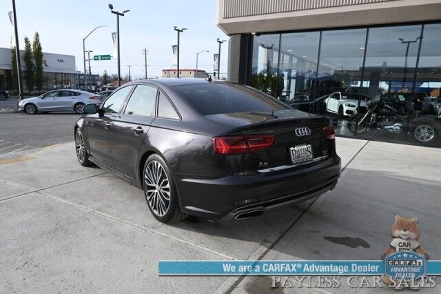 2016 Audi A6 2.0T Premium Plus / AWD / S Line & Warm Weather Pkg / Power Heated Leather Seats / Navigation / Bose Speakers / Sunroof / Blind Spot Alert / Bluetooth / USB Input / Back Up Camera / Keyless Entry & Start Anchorage AK