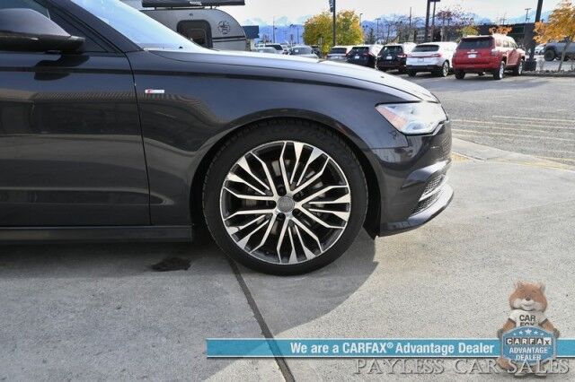 2016 Audi A6 2.0T Premium Plus / AWD / S Line & Warm Weather Pkg / Power Heated Leather Seats / Navigation / Bose Speakers / Sunroof / Blind Spot Alert / Bluetooth / USB Input / Back Up Camera / Keyless Entry & Start Anchorage AK