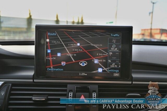 2016 Audi A6 2.0T Premium Plus / AWD / S Line & Warm Weather Pkg / Power & Heated Leather Seats / Navigation / Bose Speakers / Sunroof / Blind Spot Alert / Bluetooth / USB Input / Back Up Camera / Keyless Entry & Start Anchorage AK