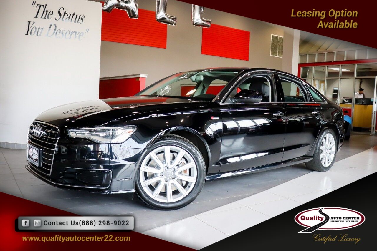 2016 Audi A6 3.0T Premium Plus Cold Weather Pkg, BOSE Surround System Springfield NJ 2016 Audi A6 3.0T Premium Plus Cold Weather Pkg, BOSE Surround System Springfield NJ