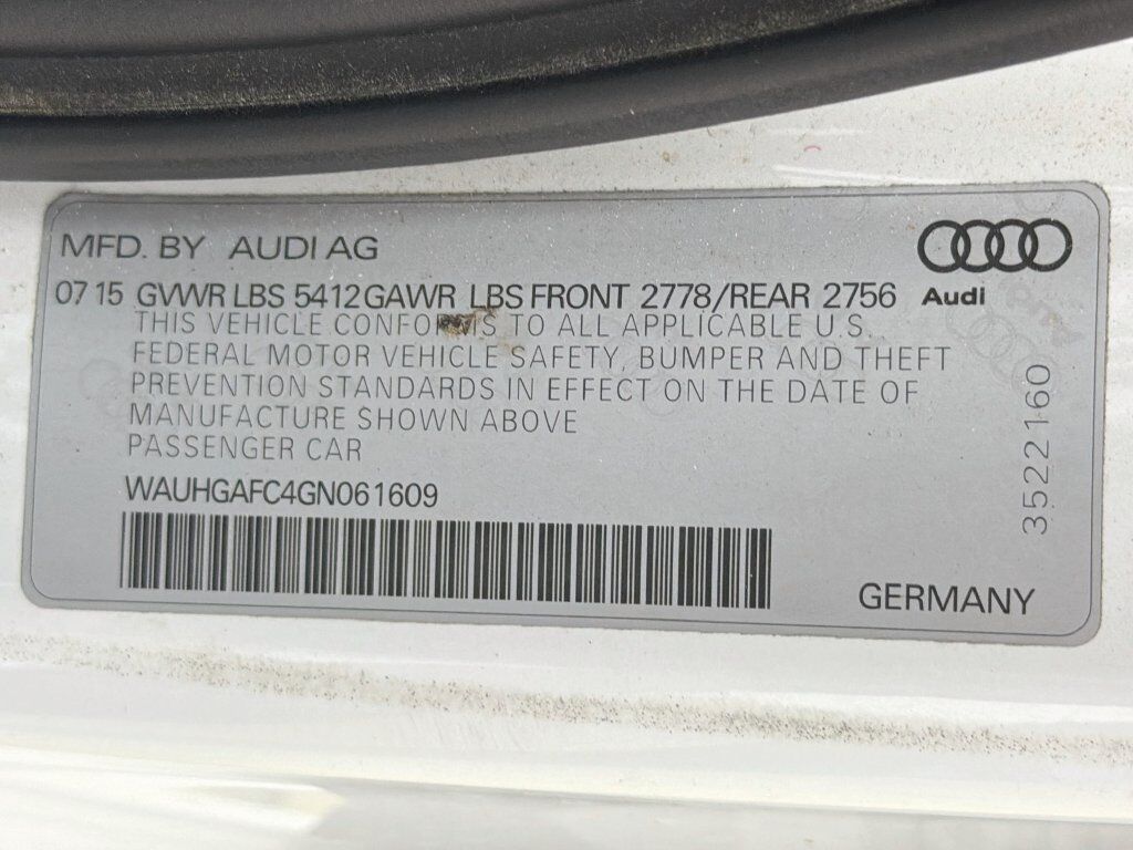 2016 Audi A6 3.0T Prestige Willowbrook IL