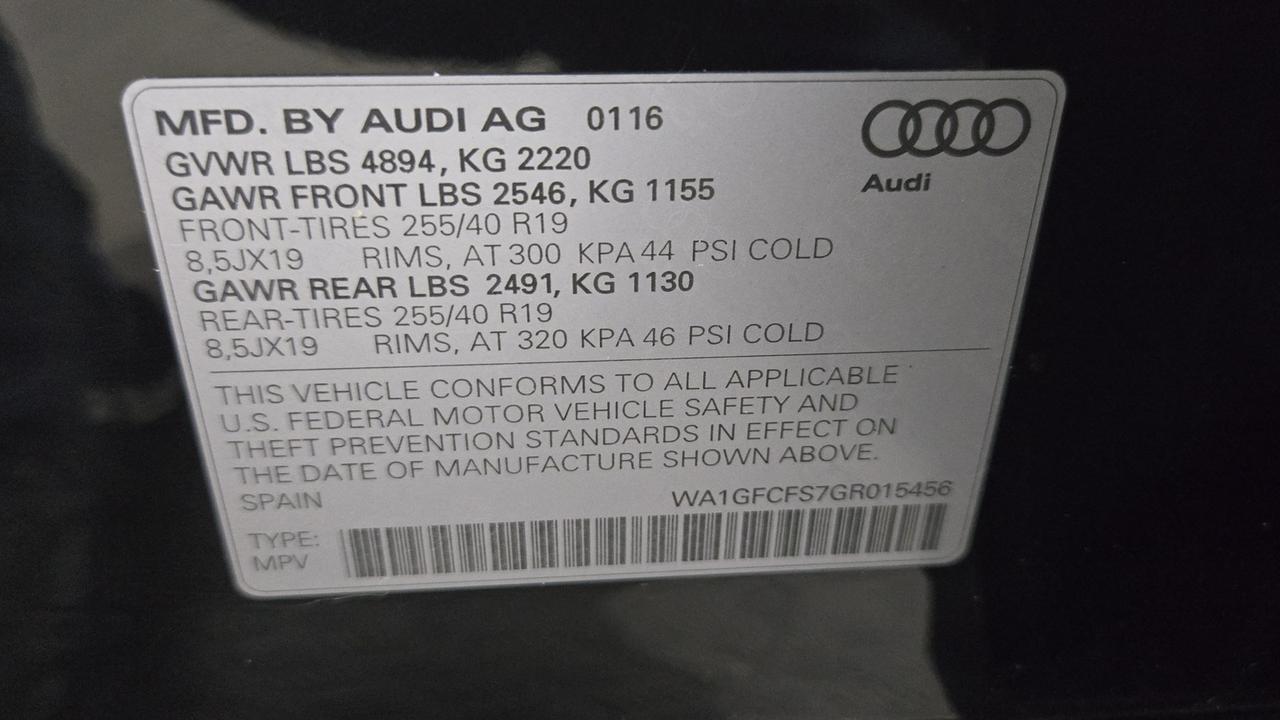 2016 Audi Q3 2.0T Prestige Jersey City NJ