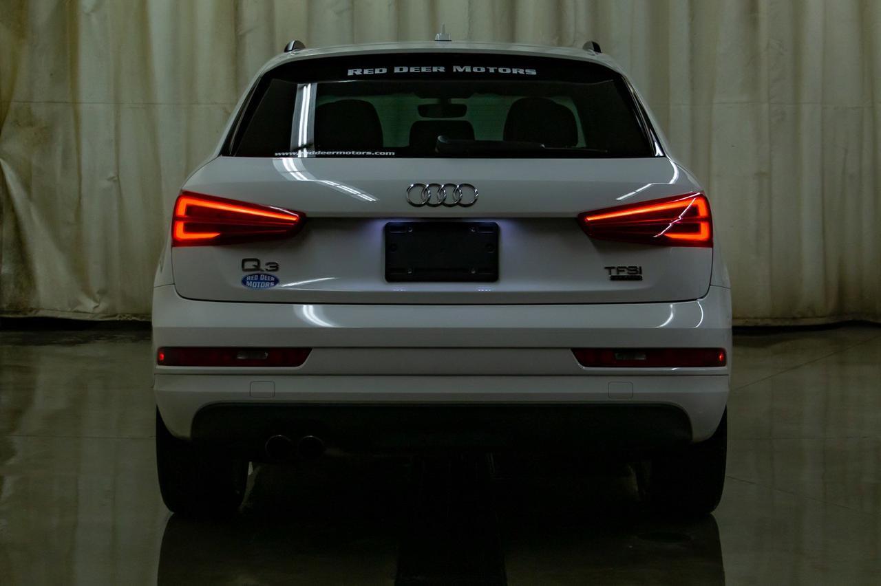 2016 Audi Q3 Quattro Komfort Leather Roof Red Deer AB