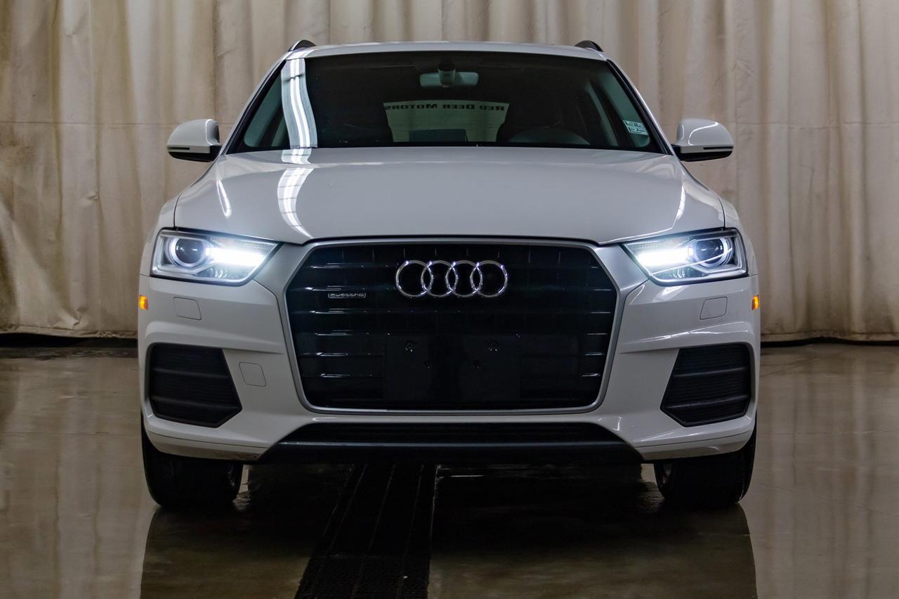 2016 Audi Q3 Quattro Komfort Leather Roof Red Deer AB