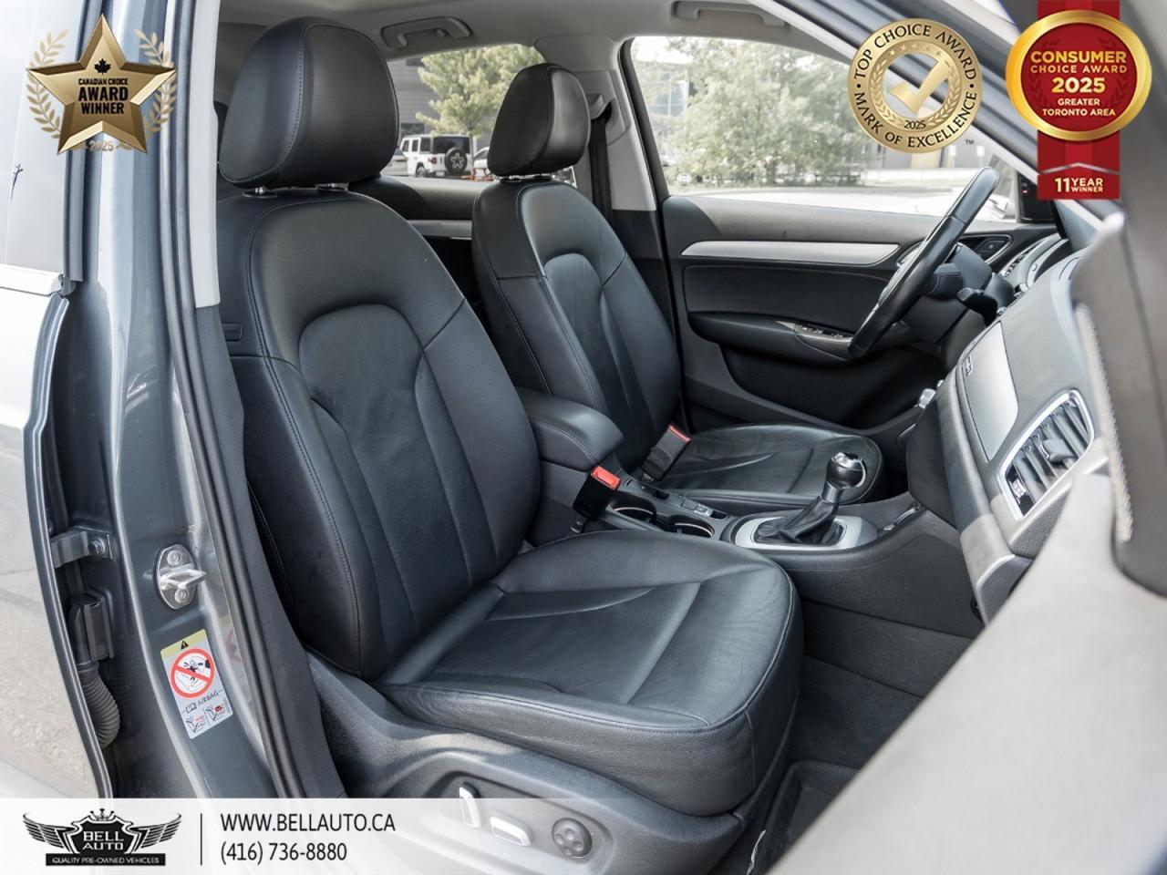 2016 Audi Q3 Technik | QUATTRO | PANO ROOF | BOSE SOUND | POWER AND HEATED SEATS | BACKUPCAM | NO ACCIDENT Toronto ON