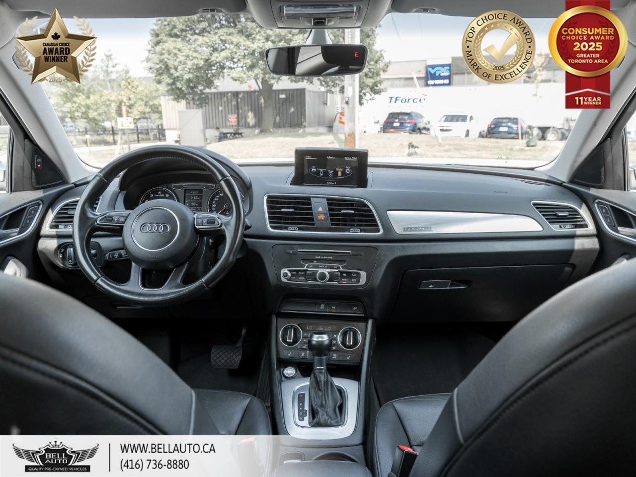 2016 Audi Q3 Technik | QUATTRO | PANO ROOF | BOSE SOUND | POWER AND HEATED SEATS | BACKUPCAM | NO ACCIDENT Toronto ON