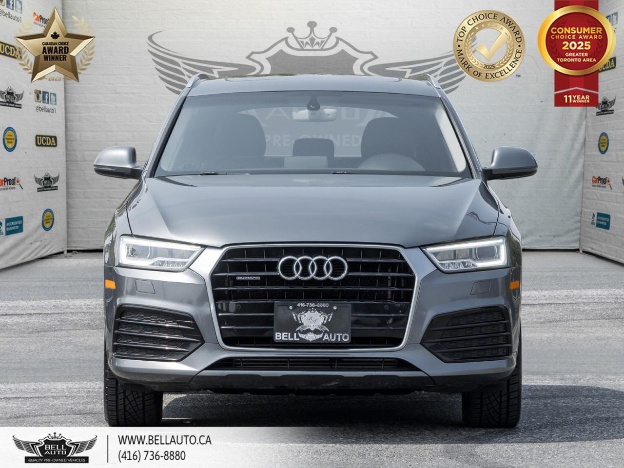2016 Audi Q3 Technik | QUATTRO | PANO ROOF | BOSE SOUND | POWER AND HEATED SEATS | BACKUPCAM | NO ACCIDENT Toronto ON