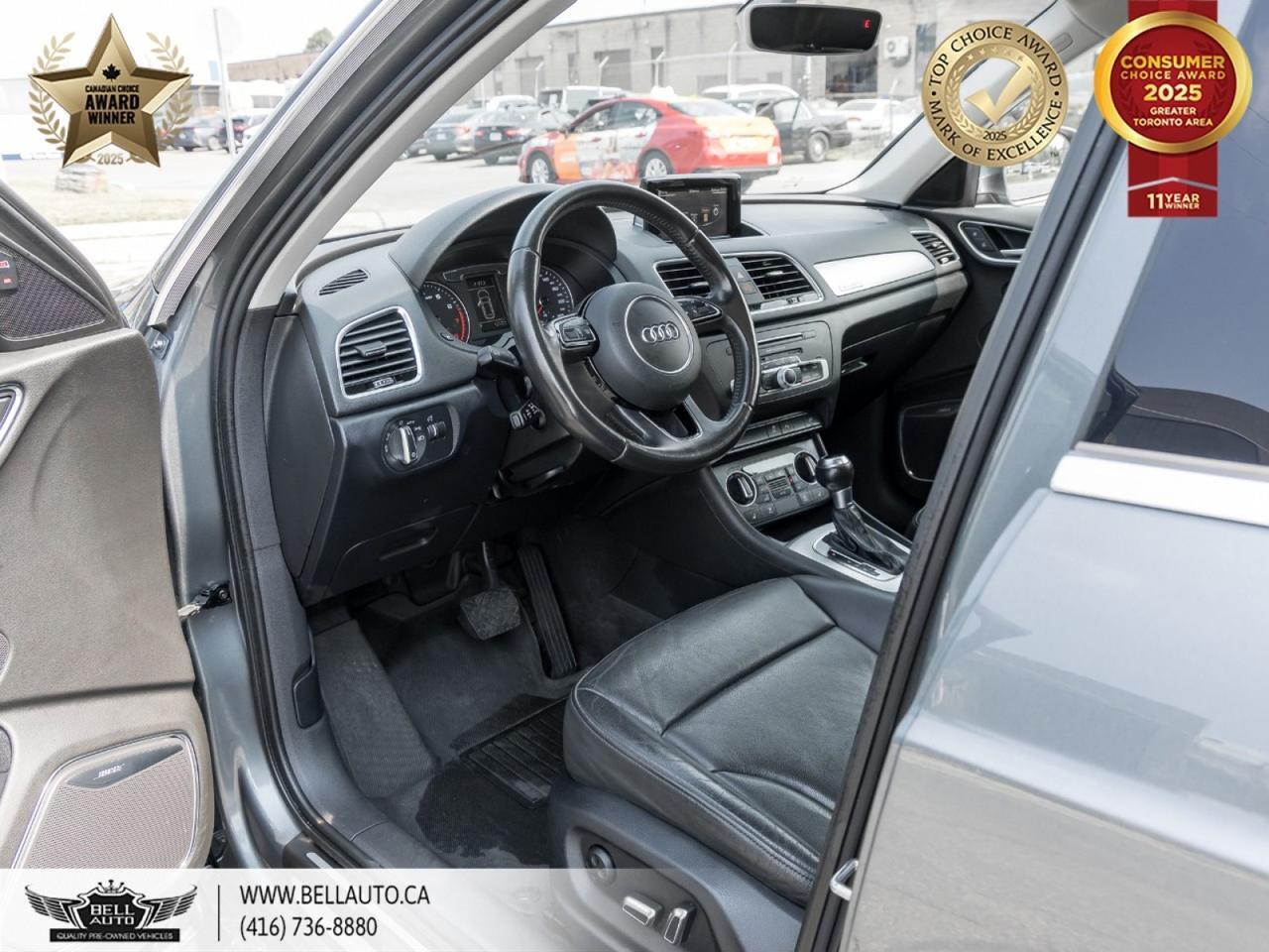 2016 Audi Q3 Technik | QUATTRO | PANO ROOF | BOSE SOUND | POWER AND HEATED SEATS | BACKUPCAM | NO ACCIDENT Toronto ON