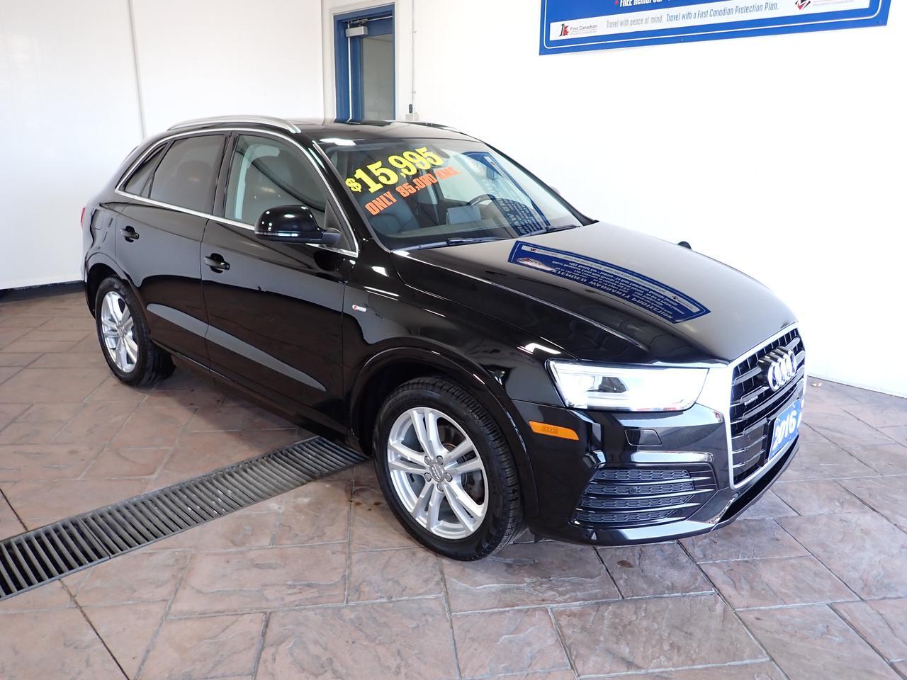 2016 Audi Q3 Technik 4DR LEATHER NAVI SUNROOF
