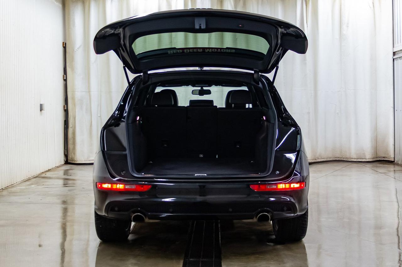 2016 Audi Q5 Quattro Technik S-Line Leather Roof Nav Red Deer AB